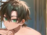 オリジナル#13[黒髪少年のポーズ集&温泉で自慰]:28枚